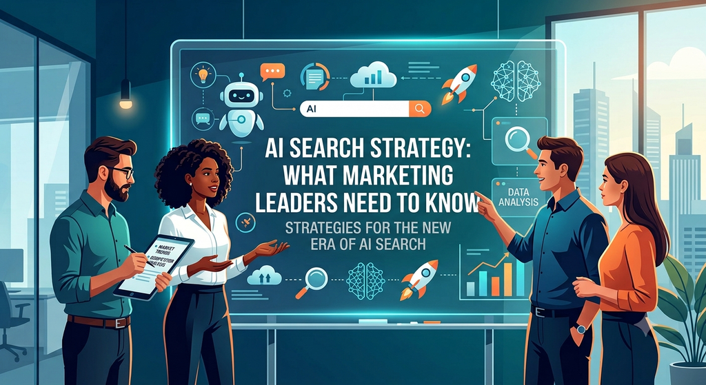 AI search strategy for marketing leaders