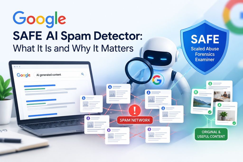 Google SAFE AI spam detector

